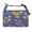A Simple Flat Vector Illustration, variant on Buckle Handle Insulated Picnic Lunch Bag With Adjustable Strap 7L Capacity Leafs Vector Illustration