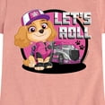 thumbnail image 3 of Paw Patrol - Let's Roll Skye - Toddler And Youth Girls Short Sleeve Graphic T-Shirt, 3 of 6