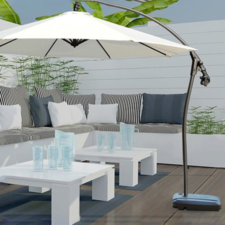 Aihome Garden Umbrella Base Outdoor Parasol Stand Water Filled Patio Umbrella Base For Outdoor Backyard Walmart Canada