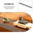 thumbnail image 2 of Sand Table Train Scene Layout Model 2pcs Mini House Accessories Mini Train Track Model Set, 2 of 8