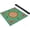 Green, variant on Mahjong Mat with& Carrying Bag, Anti Slip and Noise Reduction Mahjong Table Mat for Poker, Card, Board & Tile Games (Blue, 31.5 inches,Thick：0.1"/2mm)
