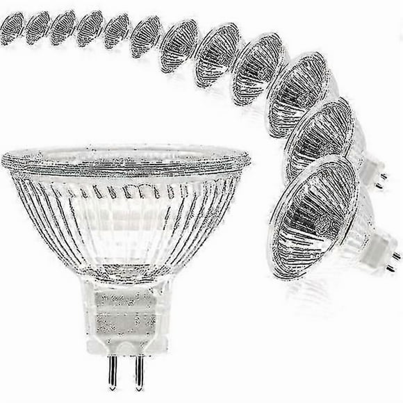 Mr16 Spot Light Bulb 12v 20w Bulb Gu5.3 Bulb Dimmable 2 Pin Halogen Bulbs Warm White 2700k Pack of 12