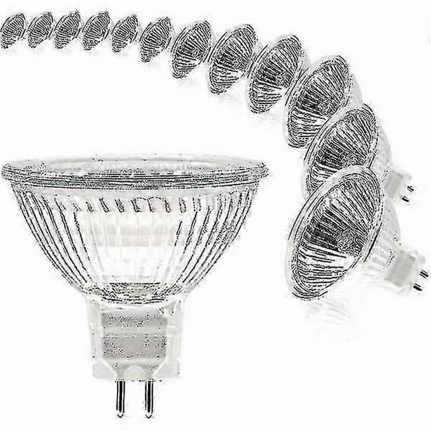 Mr16 Spot Light Bulb 12v 20w Bulb Gu5.3 Bulb Dimmable 2 Pin Halogen Bulbs Warm White 2700k Pack of 12