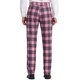 thumbnail image 3 of Pantalones de vestir inspirados para hombres, plano frontal, elástico, de cuadros, 32, rosa y azul marino, 3 of 7
