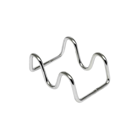Excellante 1-2 wire taco wire holder, stainless steel, comes in each