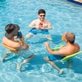 thumbnail image 7 of TRC Recreation Super Soft Foam Deluxe Saddle Pool Seat Chair, Sunset Orange, 7 of 7