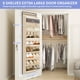 thumbnail image 4 of Organizador de zapatos FENTEC para colocar sobre la puerta, 68 bolsillos, 8 niveles, color beige, 4 of 8