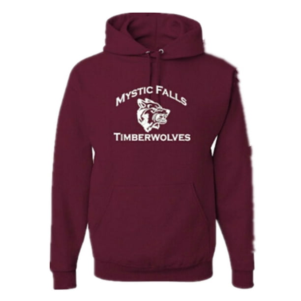 SySea - Vampire Diaries Mystic Falls Timberwolves Hoodie Salvatore 17 - Walmart.com - Walmart.com