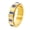 Gold-Blue, variant on Rotating Rings for Women Men Couples Fidget Gemstone Band 6mm Silver Gold Plated Statement Stainless Steel Dainty Vintage Gifts Jewelry Silver-Purple Size11