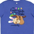 thumbnail image 4 of Inktastic Easter Sloth with Bunny Ears- Funny Youth T-Shirt, 4 of 5