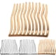 thumbnail image 5 of Peine de 4 dientes para el cabello, peines laterales flexibles, peines de metal para velo de boda., 5 of 5