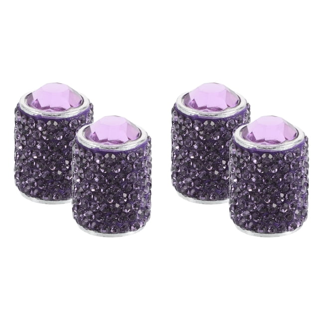 Homoyoyo 4Ud Tapas Para Válvulas De Neumático De Con Protección Y Resistente En Color Violeta
