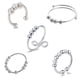 thumbnail image 1 of Anillo giratorio, anillo antiansiedad con anillo antiansiedad, anillos de acero inoxidable, características líderes en su clase, 1 of 8