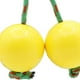 thumbnail image 3 of 1 par de bolas rítmicas de ABS para sonajero de mano, maracas, instrumento musical de percusión Amarillo, 3 of 5