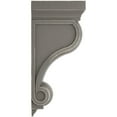 thumbnail image 2 of Ekena Millwork 6"W x 7 1/2"D x 16"H Devon Traditional Wood Vintage Decor Corbel, Reclaimed Grey, 2 of 5