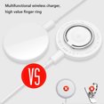 thumbnail image 4 of Cargador con soporte de hebilla de anillo de 15 W con cable de carga de 1 m para iPhone/iWatch/Airpods Ehuebsd Para estrenar, 4 of 9