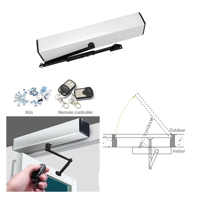 Automatic Swing Sliding Garage Gate Door Opener Door Operator Electric Door Closer With Remote Control Access Control ,Easy to Install