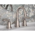 thumbnail image 4 of Moen Banbury Brushed Nickel Two-Handle Bathroom Sink Faucet 8 in., 4 of 9