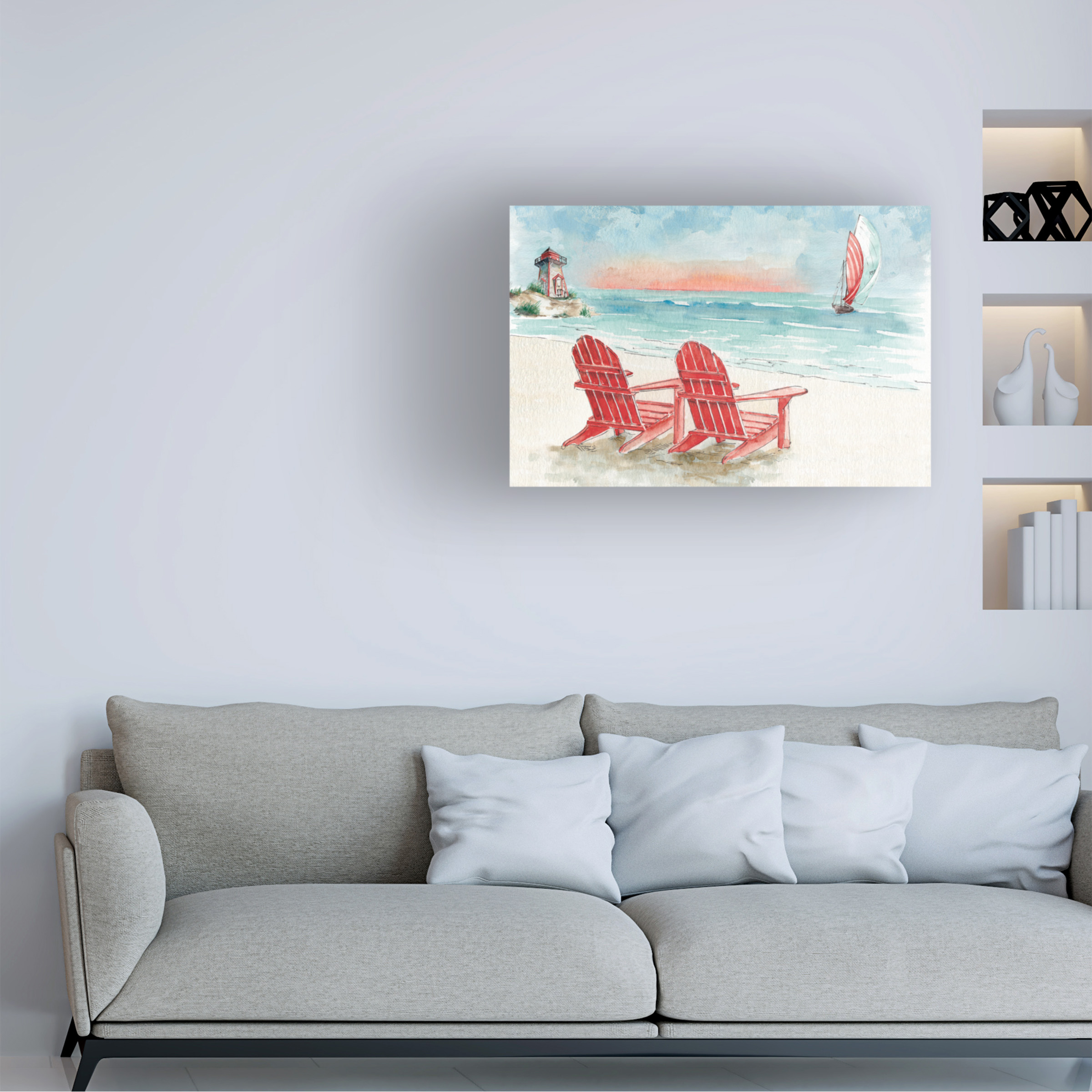 Trademark Fine Art Lisa Audit In the Moment VII Canvas Wall Art - 22x32