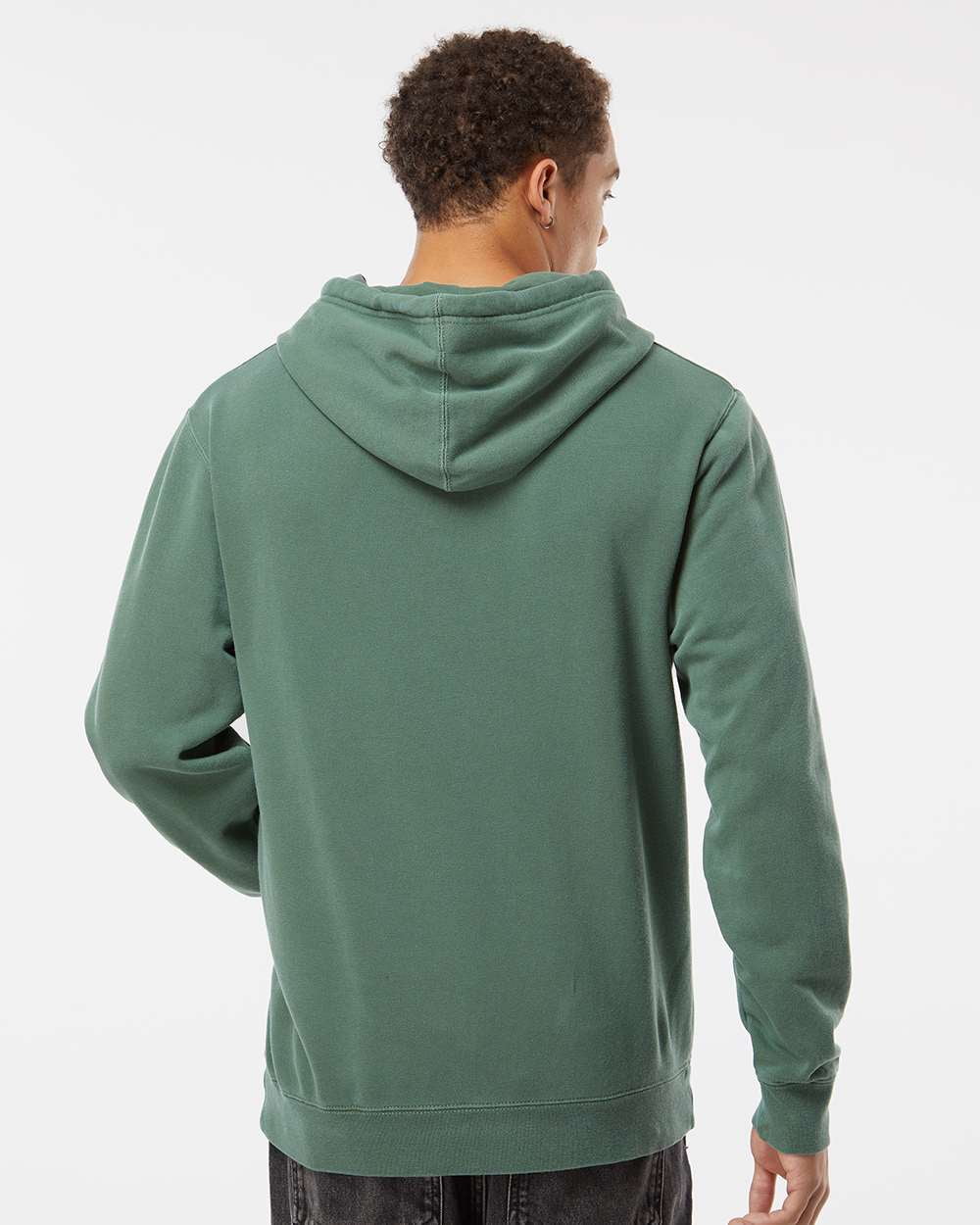 Mini Zip Pigment-Dyed Hooded SweatshirtCAPE CODby Austin's