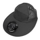 thumbnail image 5 of Gorra Parasol, Ala Ancha, 3 Velocidades De Viento, Color Gris Oscuro, Sombrero Para El Sol Para Viajes, 5 of 7