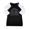 thumbnail image 1 of AC/DC T-Shirt Raglan Hard As Rock pour Femmes, 1 of 2