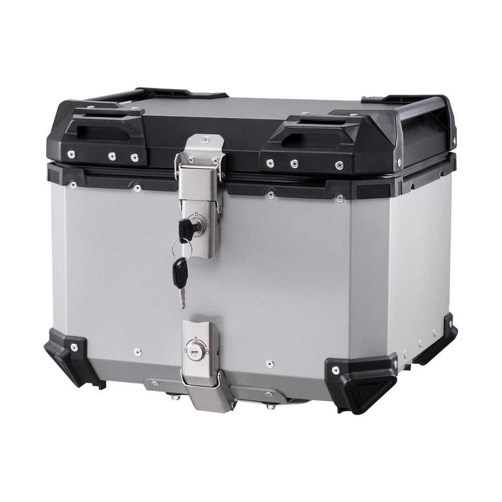 WAASOSCON Motorcycle Top Box 45L Motorcycle Box Motorcycle Tail Box Top Case Lockable Luggage Storage Rear Box Waterproof Storage Carrier well made