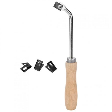 

Groover Beech Wood Grooving Gouge Steel Slotting Knife Flooring Tools for PVC Plastic Floor