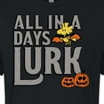 thumbnail image 3 of Peanuts - Days Lurk Art - Juniors Cropped Cotton Blend T-Shirt, 3 of 6