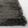 thumbnail image 3 of SAFAVIEH Paris Darwin Plush Polyester Shag Area Rug, Titanium, 5' x 8', 3 of 6