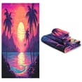 thumbnail image 7 of 3 Piece Bath Towels Set, Super Soft Absorbent Mountain at Sunset Towels for Bathroom Gym Spa Hotel Decor Wash cloth, 7 of 7