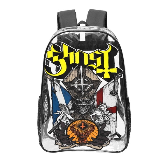 Ghost Bc Transparent Backpack Fashion Travel Backpack Laptop Backpack 16ch