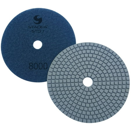 

Stadea PPW219D Diamond Polishing Pads 5 For Concrete Terrazzo Marble Granite Countertop Floor Wet Polishing Grit 8000 - Pack of 2