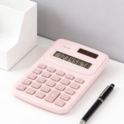 Mini Portable Pocket Calculator 8 Digit Lcd Display Basic Handheld Calculator with Sensitive Buttons for Home School Office Business Daily Calculation