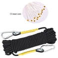 thumbnail image 5 of Static Climbing Rope 10mm(3/8in) Accessory Cord Equipment Escape Rope, 5 of 5