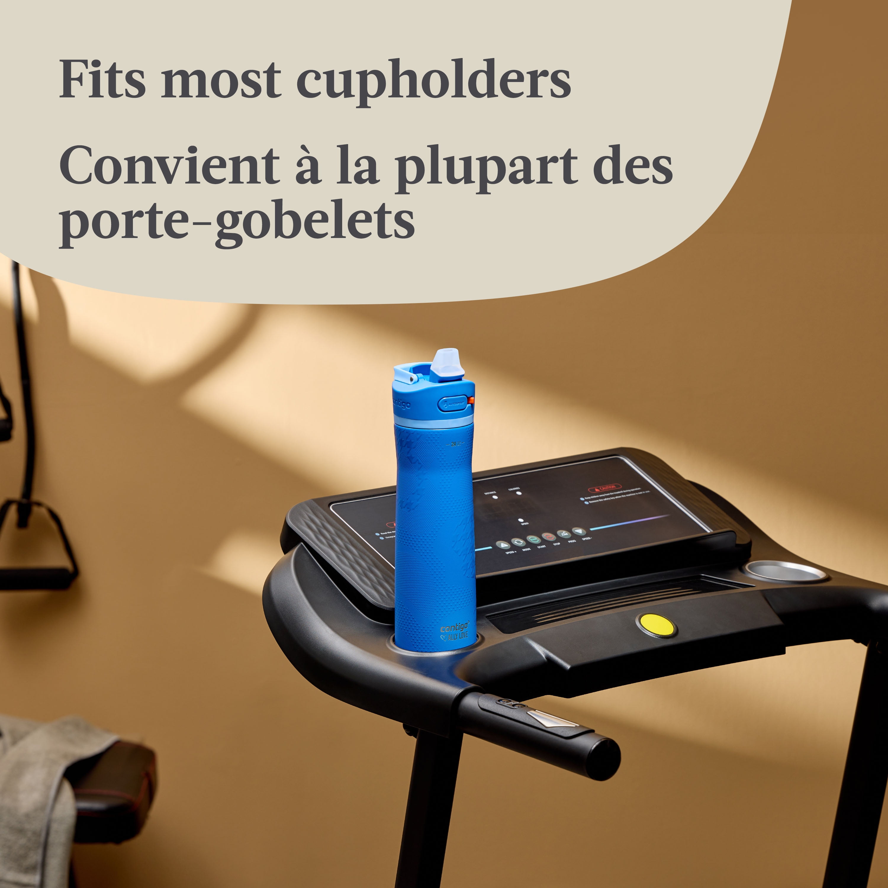 Contigo x Ally Love Ashland Chill 2.0 Stainless Steel Water Bottle with AUTOSPOUT Lid, 24 oz (709 ml)