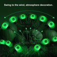 thumbnail image 1 of Décorations d'Halloween Lumières Solaires Effrayantes pour Extérieur 12LED Œil Vert, 1 of 12