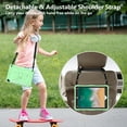 thumbnail image 2 of Dteck for iPad 6th 5th Generation Case with Kickstand Butterfly Wings Pencil Holder, Heavy Duty Hard Rugged Protective Cover Kids Girls for 9.7 inch iPad 6th/5th Gen/Air 2,Green, 2 of 8
