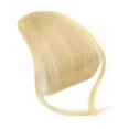thumbnail image 1 of Wig bangs with sideburn, double bangs and thick sideburn (flush), cut, 1 of 8