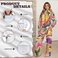 thumbnail image 6 of Xixirimido Colorful Marble Print Womens Sweatsuits 2 Piece Lounge Sets Fall Fashion Outfit Long Sleeve Sweatshirt Wide Leg Sweatpants Matching Tracksuit Sets, X-Large, 6 of 7