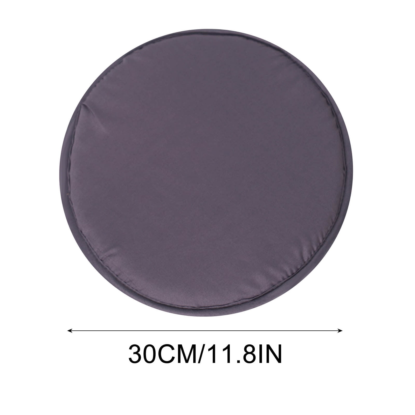 Coussins De Chaise Ronds Intérieur/Extérieur 4PCS 30 Cm – Mousse Mémoire Forme Anti-Dérapante Patio Jardin