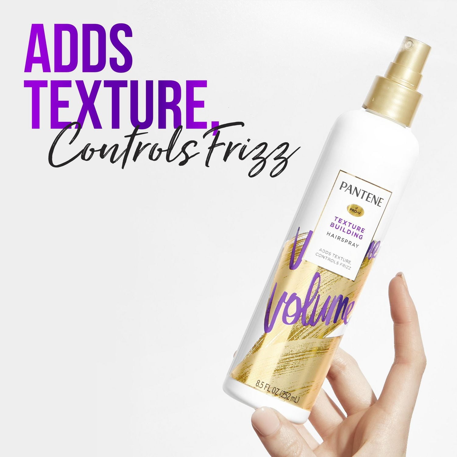 PANTENE Pro-V Volume Texture Hair Spray, 252 mL