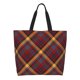 thumbnail image 1 of Balery Buffalo Check Plaid Bolsa Tote Estilo Estético con Cremalleras, Bolsa de Hombro, Bolsa de Compras Grande y Plegable, 1 of 8