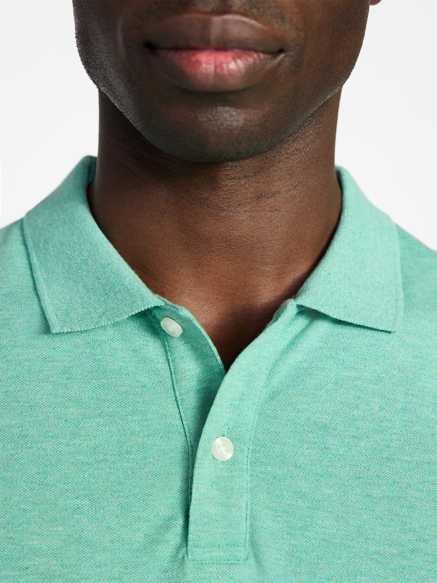 George Men's & Big Men's Classic Fit Pique Polo with Short Sleeves, Sizes XS-5XL, LT-3XLT