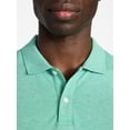 thumbnail image 4 of George Men's and Big and Tall Men's Pique Polo with Short Sleeves, Sizes XS-5XL, LT-3XLT, 4 of 6