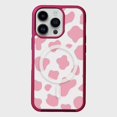 thumbnail image 1 of Caseco Mag-Safe iPhone 13 Pro Max Pink Cow Print Case, 1 of 5