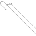 thumbnail image 2 of 14K White Gold Adjustable 1.2mm Wheat Chain - 22"- Made In Italy, 2 of 9