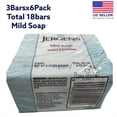 thumbnail image 3 of Lot of 18 Bars Jergens Mild Soap Cleans & Freshens, 6 x 3Bars, Each Bar 3oz, 3 of 3