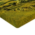 thumbnail image 2 of Ambesonne Green Fitted Sheet, Countryside Forest Lake, Twin XL Size, Green Blue, 2 of 3