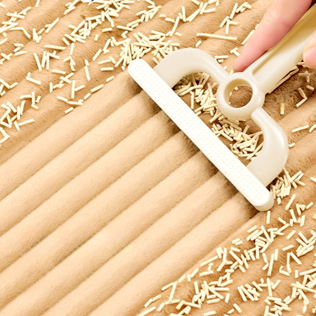 Sokhug Portable Pet Hair Remover for Couch, Dog Hair Scraper Carpet Scraper | Pet Hair Remover for Furniture and Rug, Cat Hair Remover for Couch, Lint Cleaner